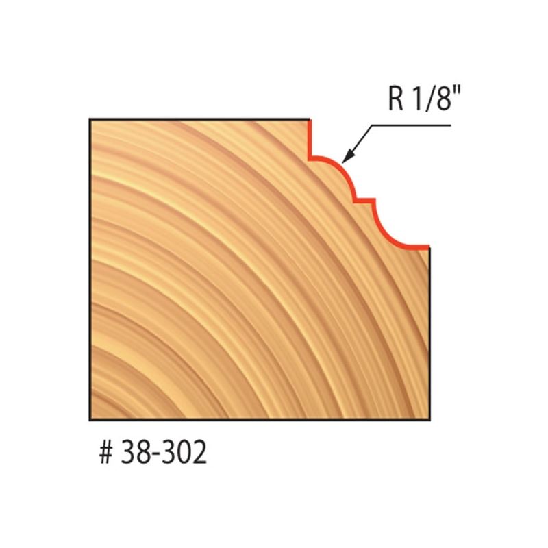 Freud | 38-302 1-5/32 (Dia.) Cove and Bead Bit