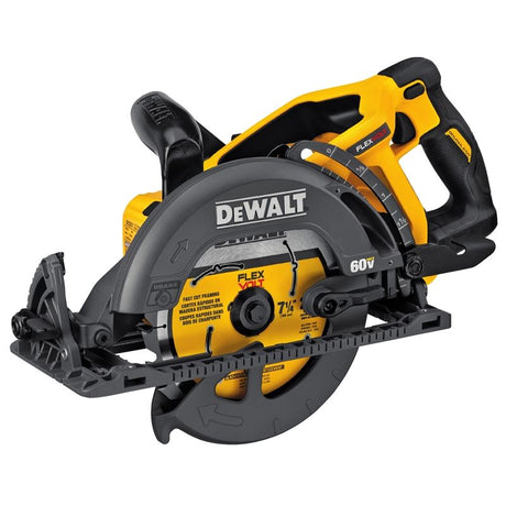 DEWALT DCS577B FLEXVOLT® 60V MAX* 7-1/4 in. Cordless Worm Drive Style Saw (Bare)