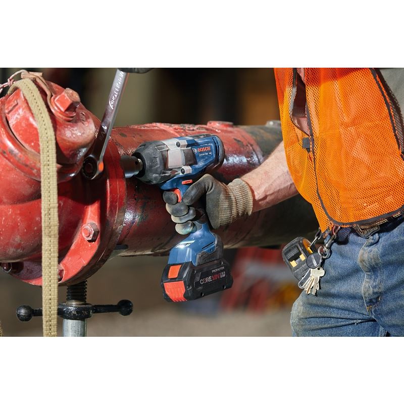 Bosch GDS18V-740CN PROFACTOR 18V Connected-Ready 1/2 In. Impact Wrench with Friction Ring (Bare Tool)