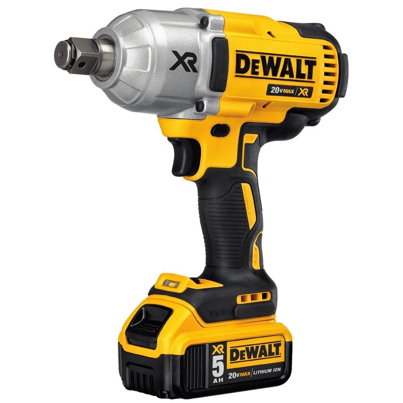 DEWALT DCF897P2 20V 3/4" High Torque Impact wrench with Hog Ring Retention Pin Anvil Kit