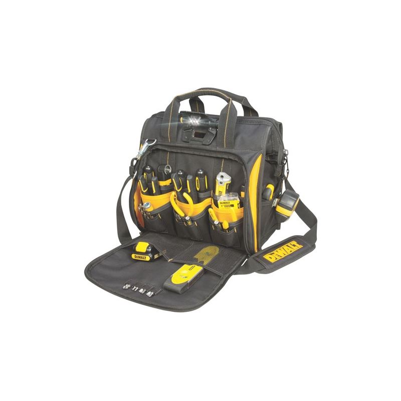 DEWALT DGL573 41 Pocket- Lighted Technician's Tool Bag