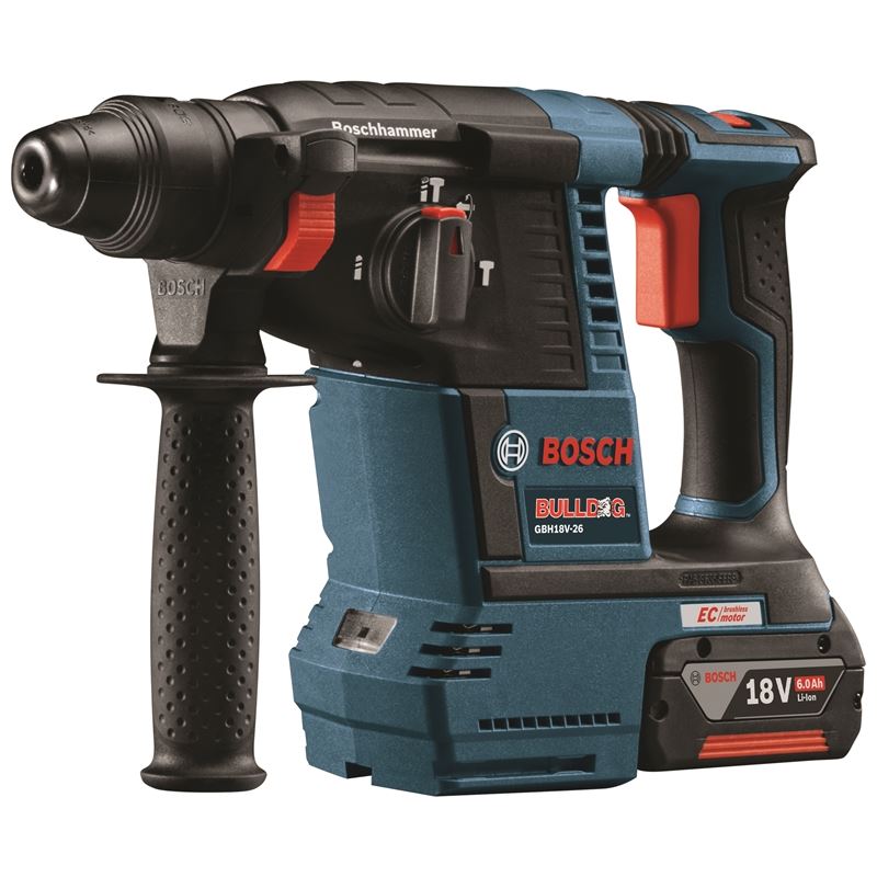 Bosch 18V EC Brushless 1 In. SDS-plus® Bulldog™ Rotary Hammer Kit - GBH18V-26K | BFP