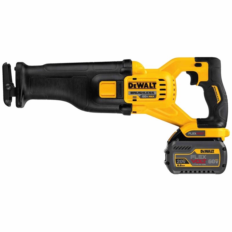 DEWALT DCS388T2 FLEXVOLT 60V MAX* Brushless Reciprocating Saw (2 Batteries)
