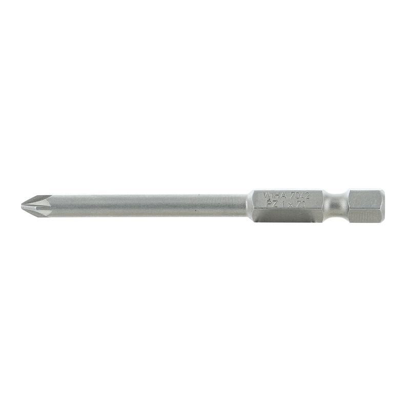 Wiha PoziDriv Power Bit #1 x 70mm Pack of 10 Bits