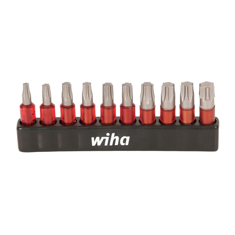 Wiha Terminator Impact Insert Bits 10 Pc Torx Set T10 to T40