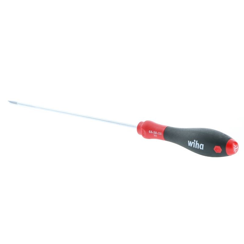 Wiha SoftFinish Slotted Driver 3.0 x 200mm