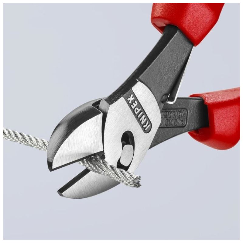 Knipex 73 72 180 BK 7 1/4in Twinforce Diagonal Super Cutters