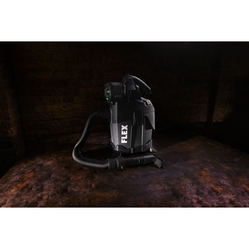 FLEX FX5221-Z 24V 1.6 Gallon Wet/Dry Vacuum - Bare Tool