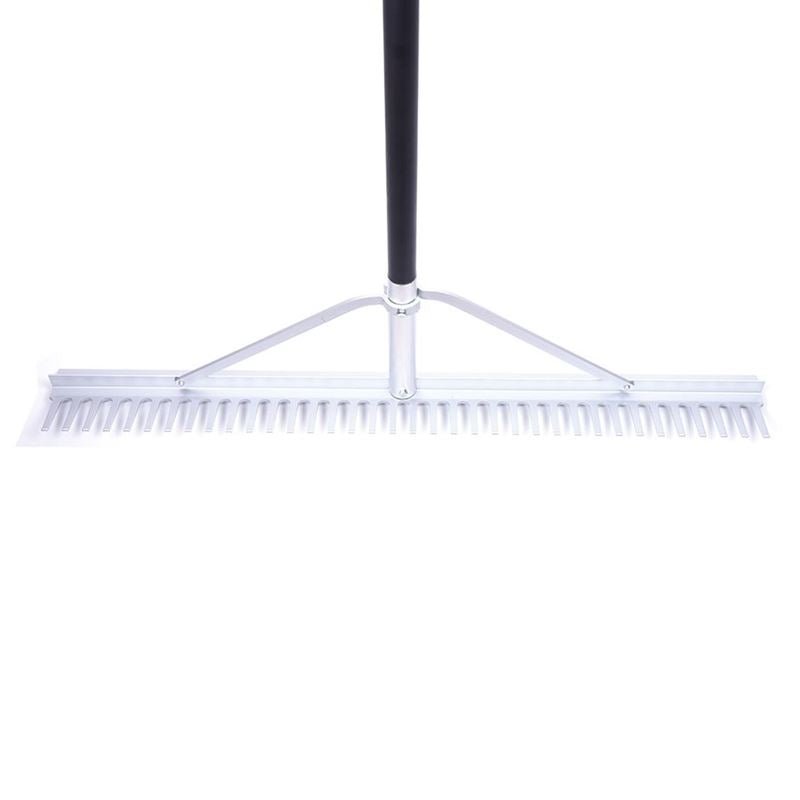 ALUMINUM RAKE 36 TINES W / 64IN ALUMINUM HANDLE - Mississauga Hardware Centre Inc
