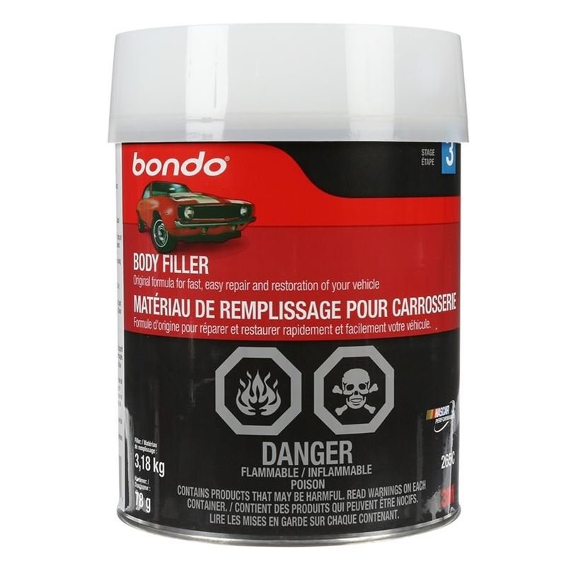 BONDO BODY FILLER 3.75KG (GAL) 265C - Mississauga Hardware Centre Inc
