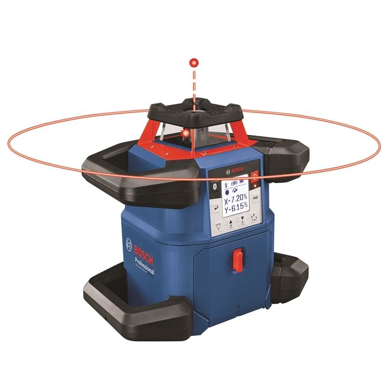 Bosch 18v Rotary Laser with (1) CORE18V 4.0 Compact Battery - Mississauga Hardware Centre IncBoschGRL4000-80CHVK