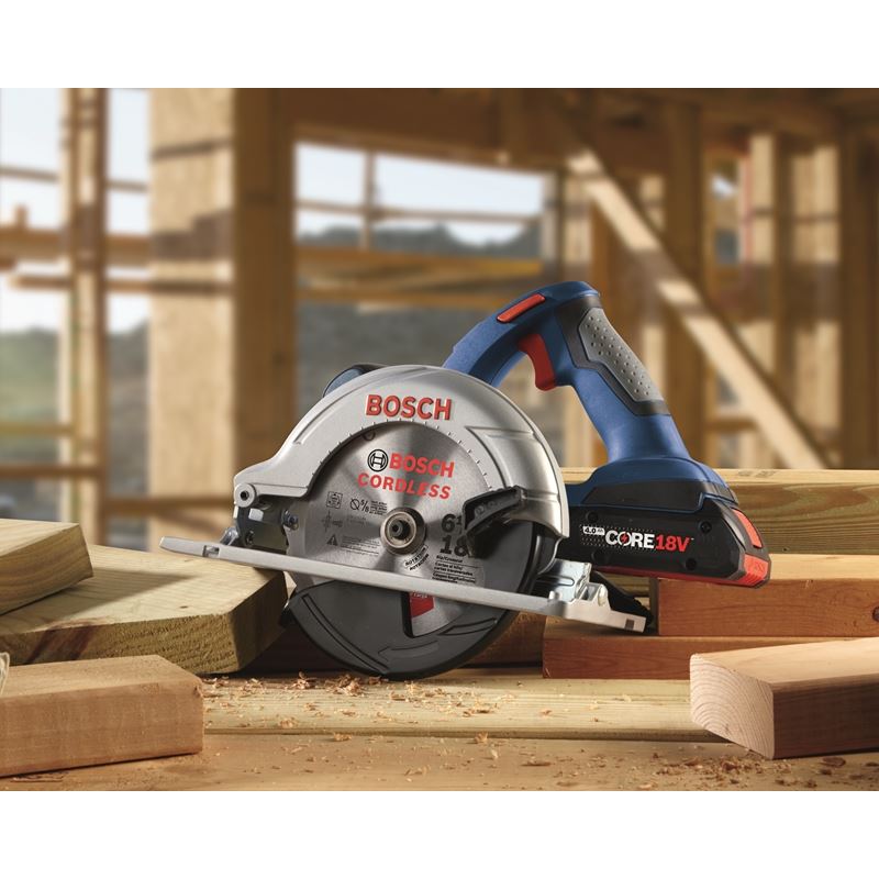 Bosch CCS180 - B15 18V 6 - 1/2 In. Blade Left Circular Saw Kit with (1) CORE18V 4.0 Ah Compact Battery - Mississauga Hardware Centre IncBOSCHCCS180-B15