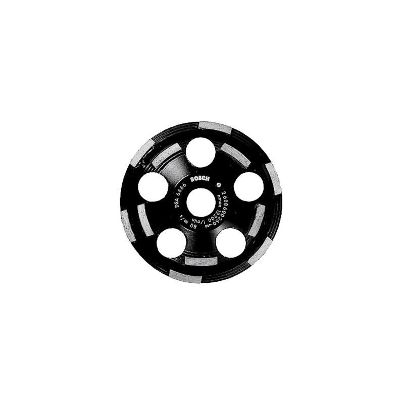 Bosch | DC520 5" Double Row Segmented Diamond Cup Wheel for Abrasive Materials - Mississauga Hardware Centre IncBOSCHDC520