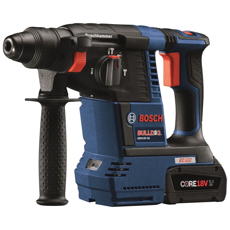 Bosch | GBH18V - 26K24 18V EC Brushless 1 In. SDS - plus Rotary Hammer Kit with 18V 6.3 Ah Batteries | BFP - Mississauga Hardware Centre IncBOSCHGBH18V-26K24