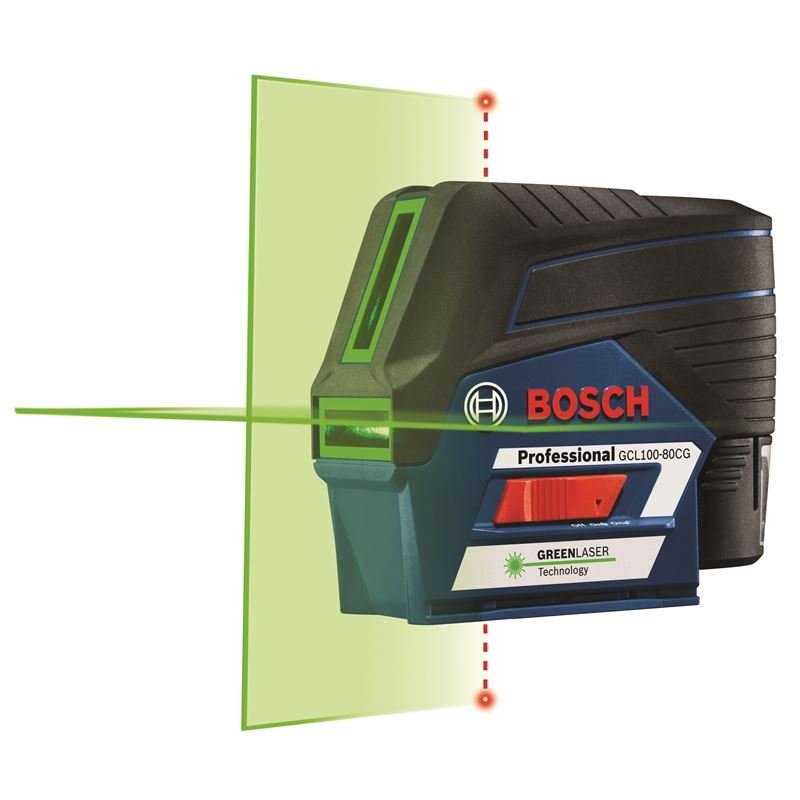 Bosch | GCL100 - 80CG 12V Max Connected Green - Beam Cross - Line Laser with Plumb Points - Mississauga Hardware Centre IncBOSCHGCL100-80CG
