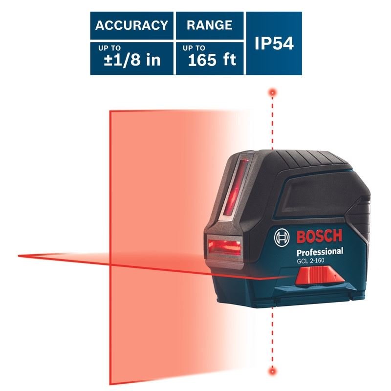Bosch GCL2 - 160 Cross Line Laser w/Points - Mississauga Hardware Centre IncBOSCHGCL2-160