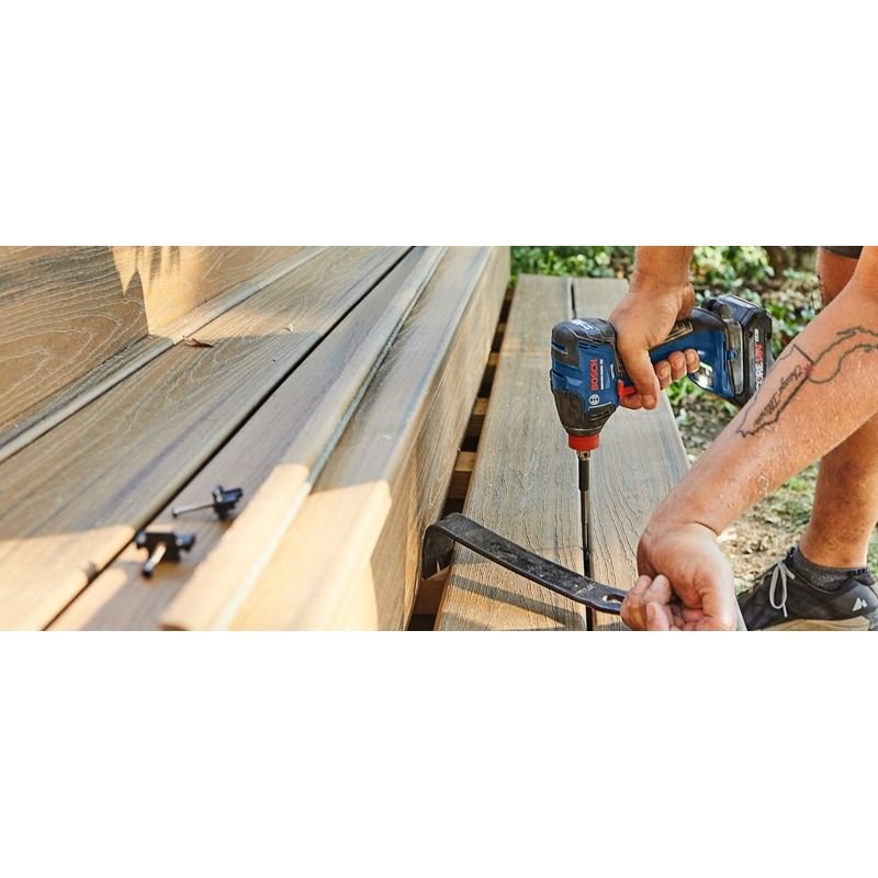 Bosch GDX18V - 1860CN 18V Brushless Connected - Ready Freak 1/4 In. and 1/2 In.Two - In - One Bit/Socket Impact Driver (Bare Tool) - Mississauga Hardware Centre IncBoschGDX18V-1860CN