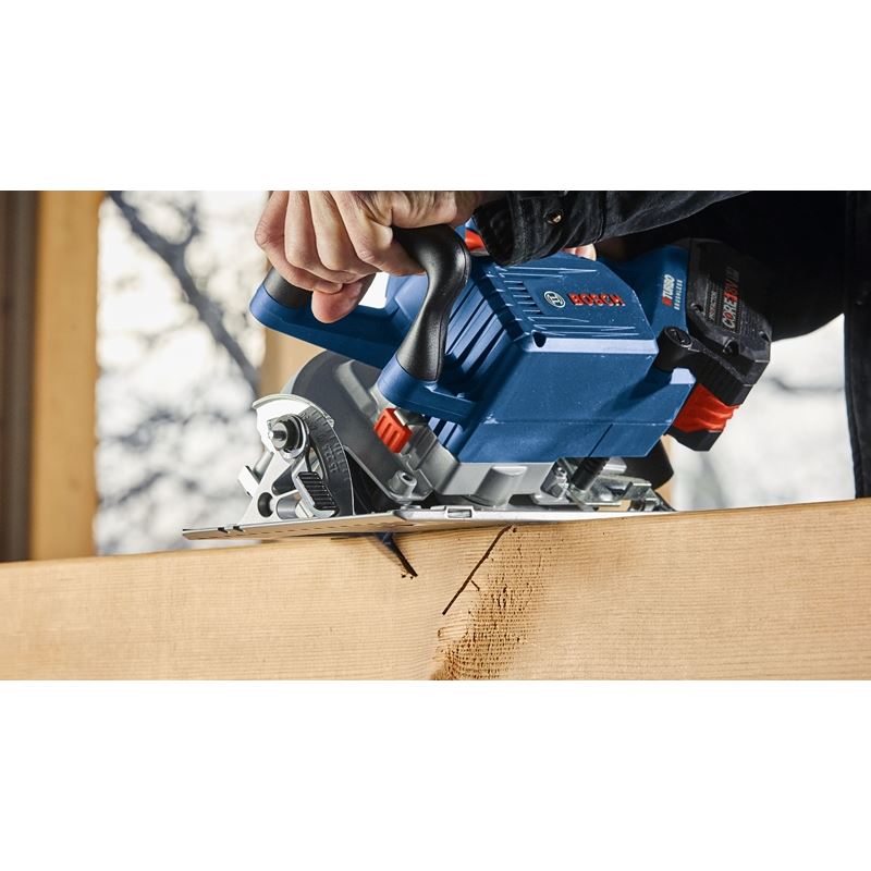 Bosch GKS18V - 25CB14 PROFACTOR 18V Strong Arm Connected - Ready 7 - 1/4 In. Circular Saw Kit with (1) CORE18V 8.0 Ah PROFACTOR Performance Battery - Mississauga Hardware Centre IncBoschGKS18V-25CB14