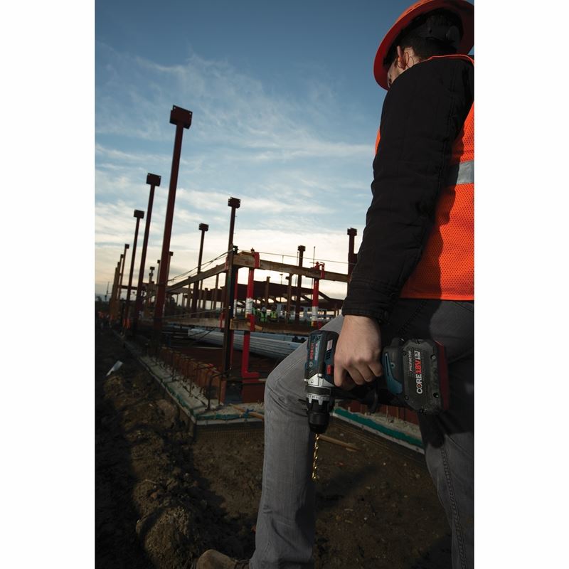 Bosch GSB18V - 975CB25 18V Brushless Connected - Ready 1/2 In. Hammer Drill/Driver Kit with (2) CORE18V 4.0 Ah Compact Batteries - Mississauga Hardware Centre IncBOSCHGSB18V-975CB25