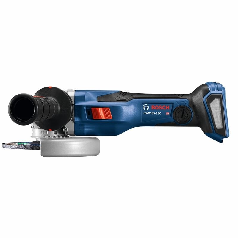 Bosch GWX18V - 13CN PROFACTOR 18V Spitfire X - LOCK Connected - Ready 5 - 6 In. Angle Grinder with Slide Switch (Bare Tool) - Mississauga Hardware Centre IncBOSCHGWX18V-13CN