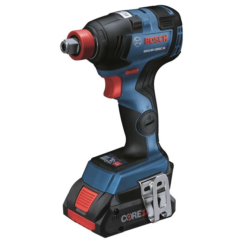 Bosch GXL18V - 224B25 18V 2 - Tool Combo Kit with Freak 1/4 In. and 1/2 In. Two - In - One Bit/Socket Impact Driver and Brute Tough 1/2 In. Hammer Drill/Driver - Mississauga Hardware Centre IncBoschGXL18V-224B25