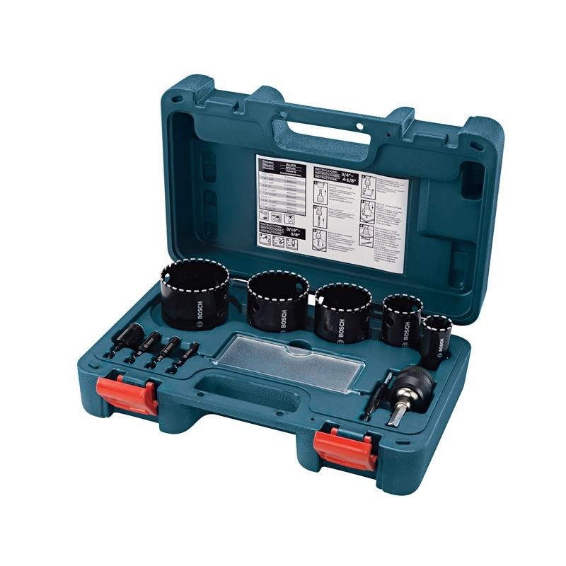Bosch HDG11 11 Piece Diamond Hole Saw Set - Mississauga Hardware Centre IncBOSCHHDG11