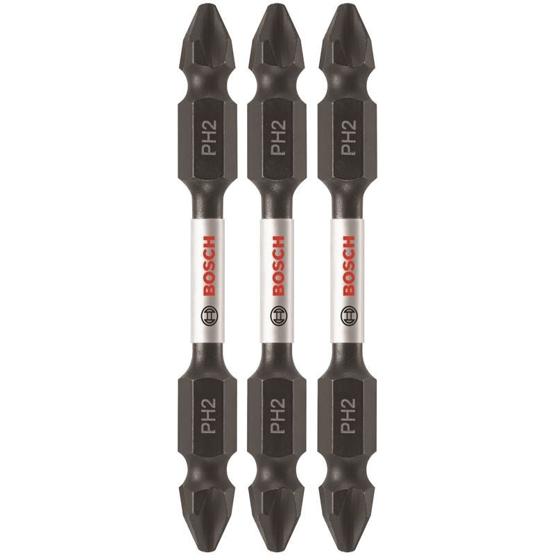 Bosch | ITDEPH22503 3 pc. Impact Tough 2.5 In. Phillips 2 Double - Ended Bits - Mississauga Hardware Centre IncBOSCHITDEPH22503