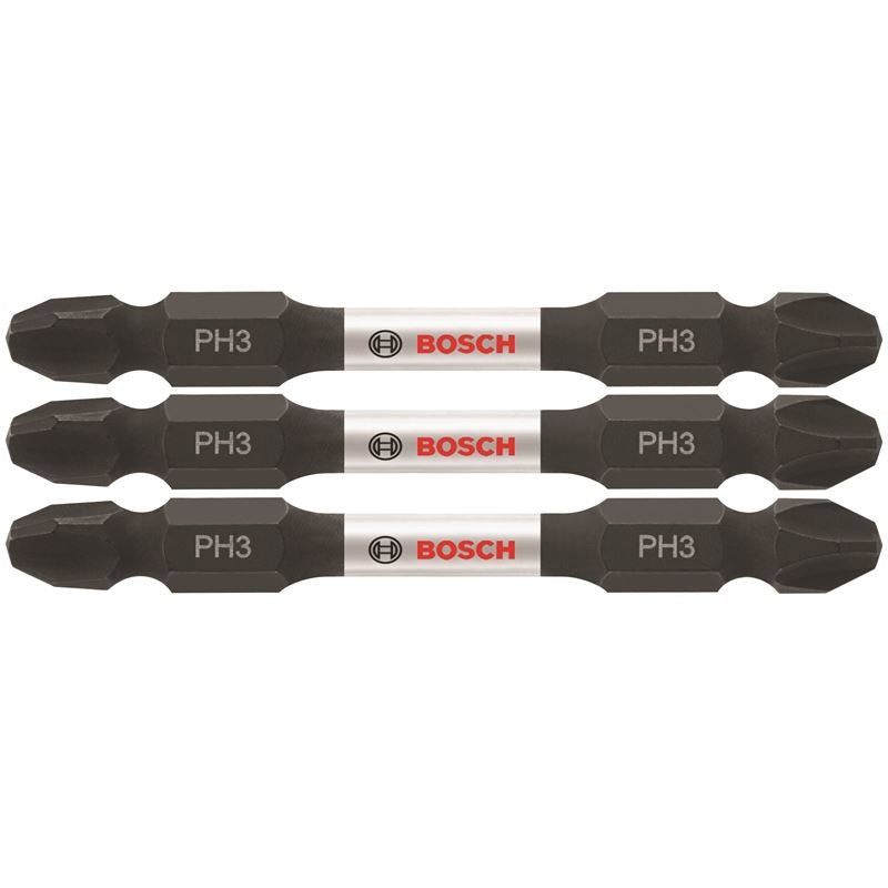 Bosch | ITDEPH32503 3 pc. Impact Tough 2.5 In. Phillips 3 Double - Ended Bits - Mississauga Hardware Centre IncBOSCHITDEPH32503