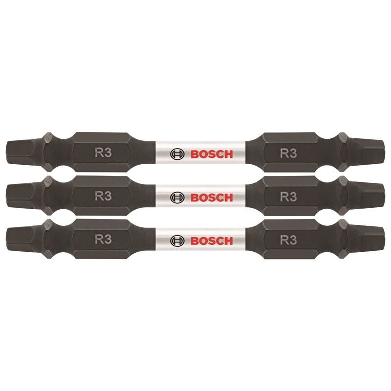 Bosch | ITDESQ32503 3 pc. Impact Tough 2.5 In. Square 3 Double - Ended Bits - Mississauga Hardware Centre IncBOSCHITDESQ32503