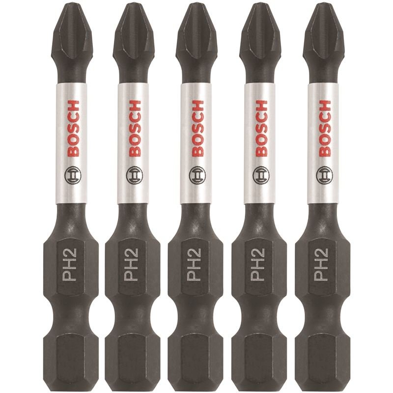 Bosch | ITPH2205 5 pc. Impact Tough 2 In. Phillips 2 Power Bits - Mississauga Hardware Centre IncBOSCHITPH2205