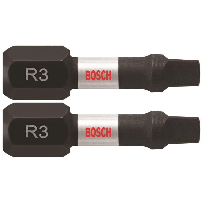 Bosch | ITSQ3102 2 pc. Impact Tough 1 In. Square 3 Insert Bits - Mississauga Hardware Centre IncBOSCHITSQ3102