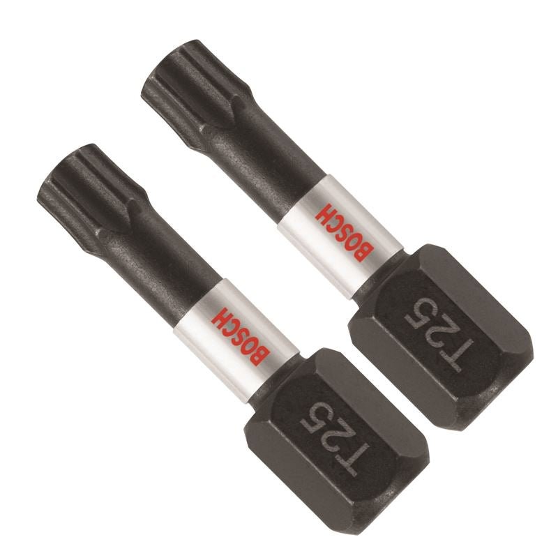 Bosch | ITT25102 2 pc. Impact Tough 1 In. Torx 25 Insert Bits - Mississauga Hardware Centre IncBOSCHITT25102