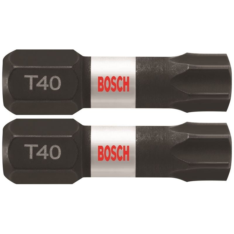 Bosch | ITT40102 2 pc. Impact Tough 1 In. Torx 40 Insert Bits - Mississauga Hardware Centre IncBOSCHITT40102