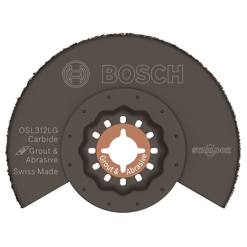 Bosch | OSL312LG 3 - 1/2 In. Starlock Carbide Grit Grout Blade - Mississauga Hardware Centre IncBoschOSL312LG