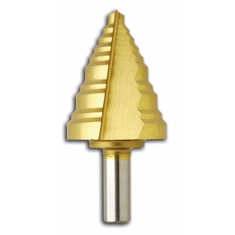 Bosch SDT10 1/4 In. to 1 - 3/8 In. Titanium - Coated Step Drill Bit - Mississauga Hardware Centre IncBOSCHSDT10