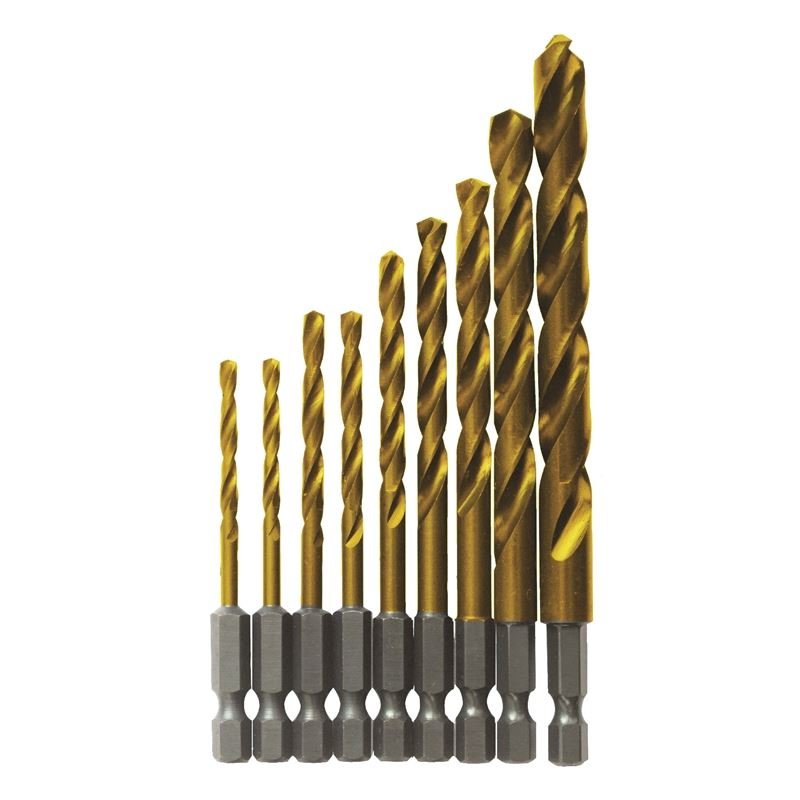 Bosch | TI9IM 9 Pc. Impact Tough Titanium Drill Bit Set - Mississauga Hardware Centre IncBoschTI9IM