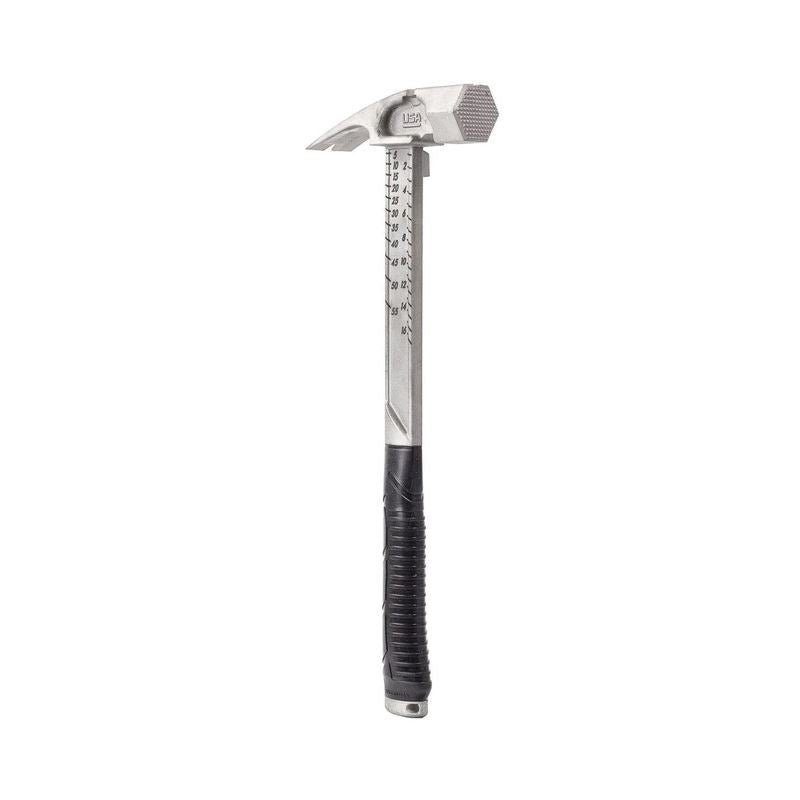 BOSS HAMMER 16oz PRO PLUS TITANIUM HAMMER - MILLED FACE - Mississauga Hardware Centre Inc