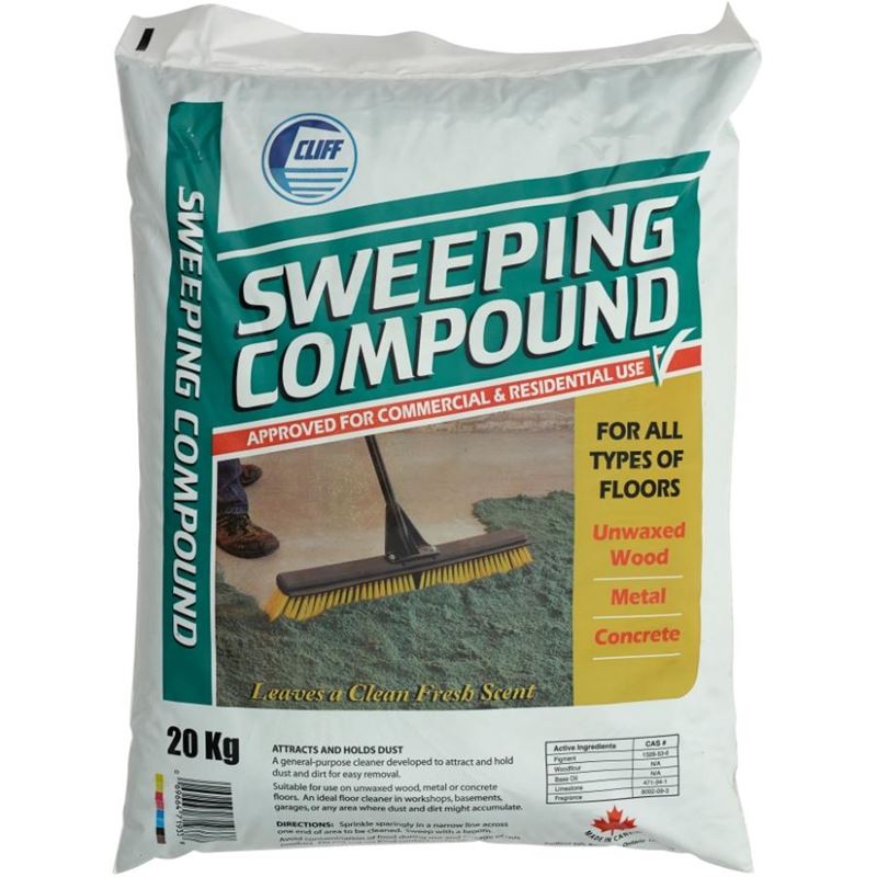 Cliff 50lbs Sweeping Compound - Mississauga Hardware Centre Inc