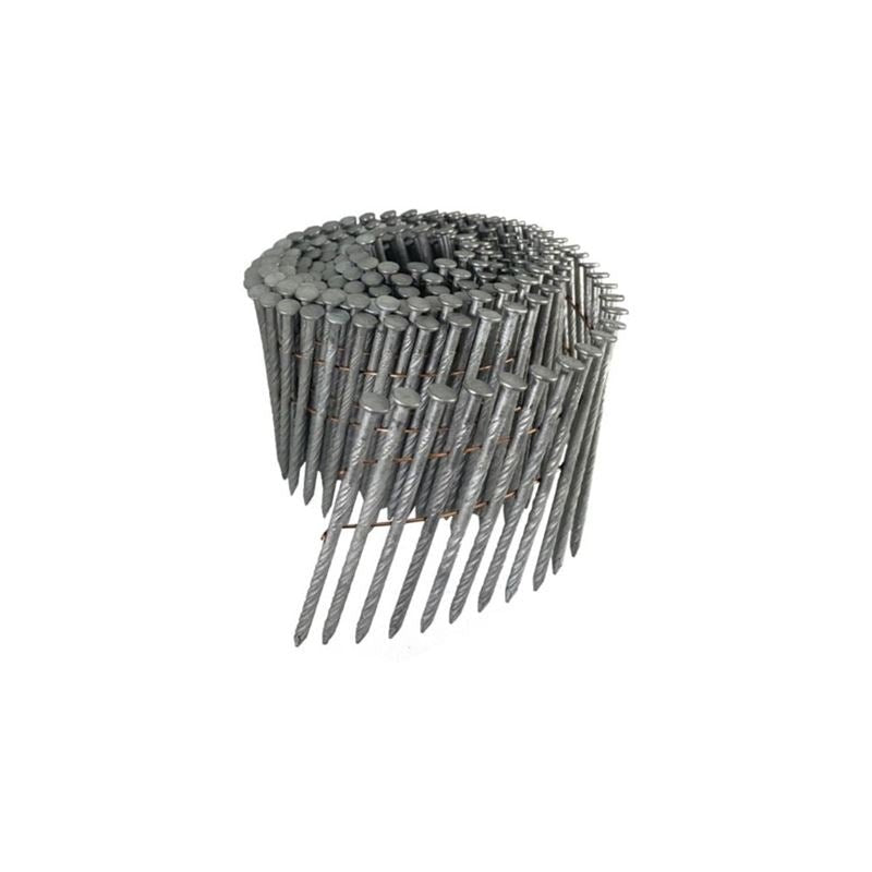 Crisp - Air 0508084 3 1/4 in x .120 Spiral Hot Dip Galvanized 15 - degree Coil Nails - Mississauga Hardware Centre Inc