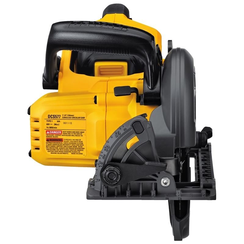 DCS577X1 FLEXVOLT® 60V MAX* 7 - 1/4 in. Cordless Worm Drive Style Saw (9.0Ah Battery) - Mississauga Hardware Centre IncDEWALTDCS577X1