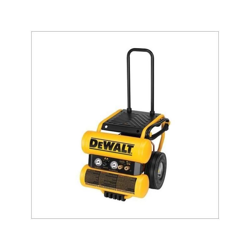 DEWALT | D55154 1.1 HP Continuous 4 Gallon Electric Wheeled Dolly - Style Air Compressor with Panel - Mississauga Hardware Centre IncDEWALTD55154