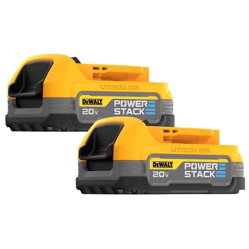 DEWALT DCBP034 - 2 2 - Pack 20V MAX DEWALT POWERSTACK COMPACT BATTERY - Mississauga Hardware Centre IncDEWALTDCBP034-2