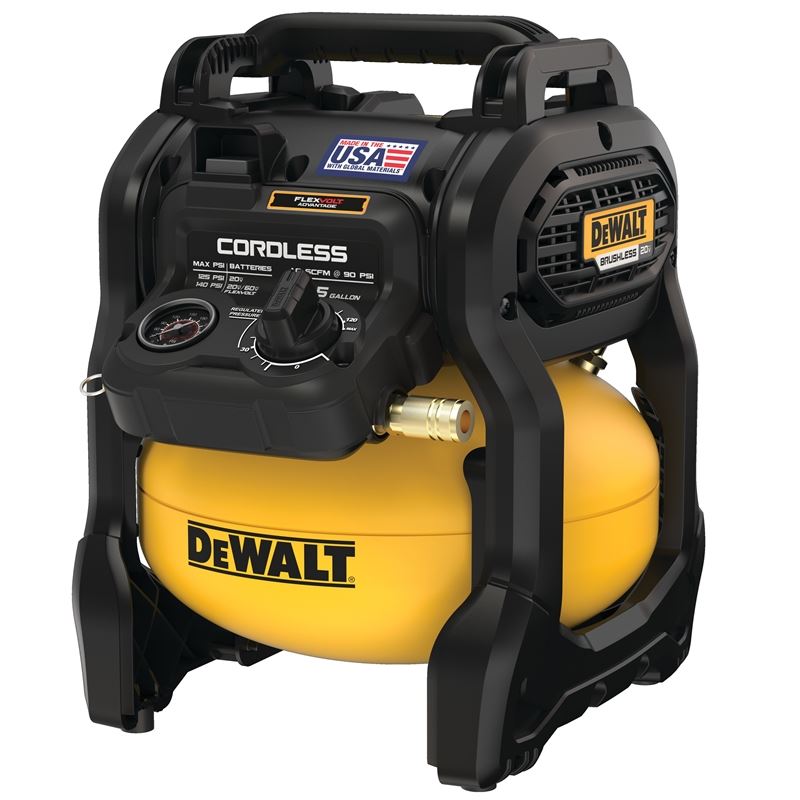 DEWALT DCC2520B 20V MAX 2 - 1/2 GAL. BRUSHLESS CORDLESS AIR COMPRESSOR (TOOL ONLY) - Mississauga Hardware Centre IncDEWALTDCC2520B