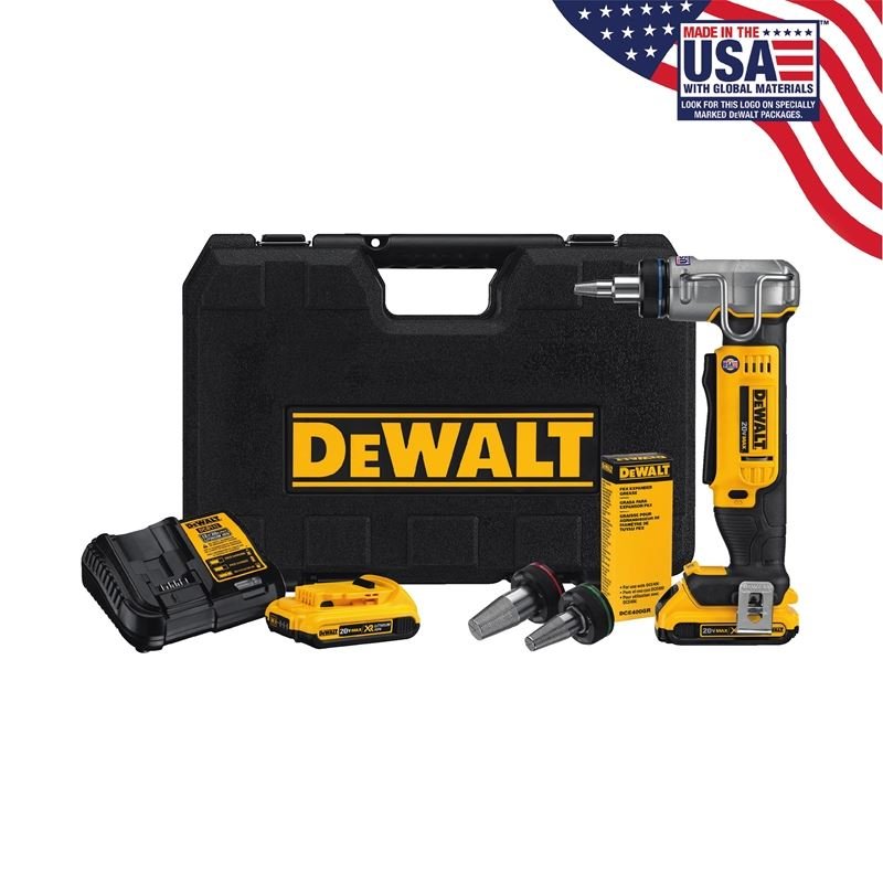 DEWALT DCE400D2 20V MAX* 1 IN. PEX EXPANDER TOOL KIT - Mississauga Hardware Centre IncDEWALTDCE400D2