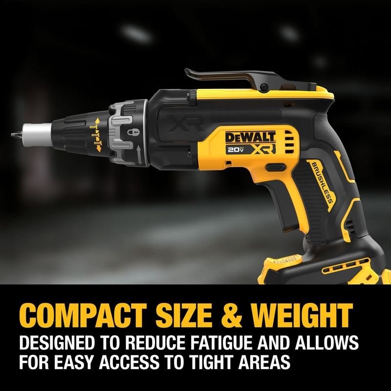 DEWALT DCF630D2 20V MAX XR Brushless Drywall Screwgun Kit (2.0Ah) - Mississauga Hardware Centre IncDEWALTDCF630D2