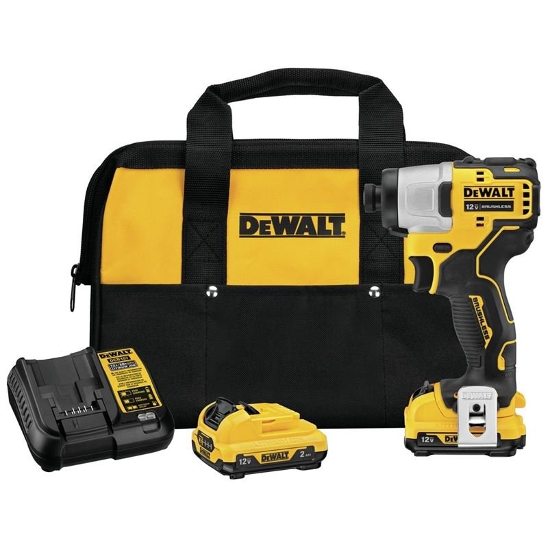 DEWALT DCF801F2 XTREME 12V MAX* Brushless 1/4 in. Cordless Impact Driver Kit - Mississauga Hardware Centre IncDEWALTDCF801F2
