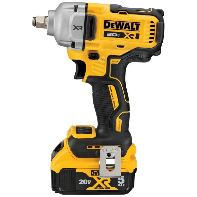 DEWALT DCF891P2 20V MAX XR 1/2 in. Mid - Range Impact Wrench Kit with Hog Ring Anvil - Mississauga Hardware Centre IncDEWALTDCF891P2