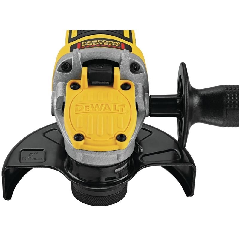 DEWALT DCG415W1 20V MAX* XR Brushless 4 - 1/2 - 5 in. Switch Small Angle Grinder With POWER DETECTTool Technology Kit - Mississauga Hardware Centre IncDEWALTDCG415W1