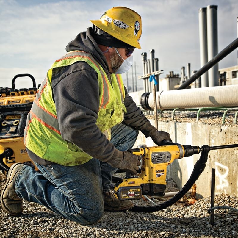 DEWALT DCH481B 60V MAX* 1 - 9/16 in. Brushless Cordless SDS MAX Combination Rotary Hammer (Tool Only) - Mississauga Hardware Centre IncDEWALTDCH481B