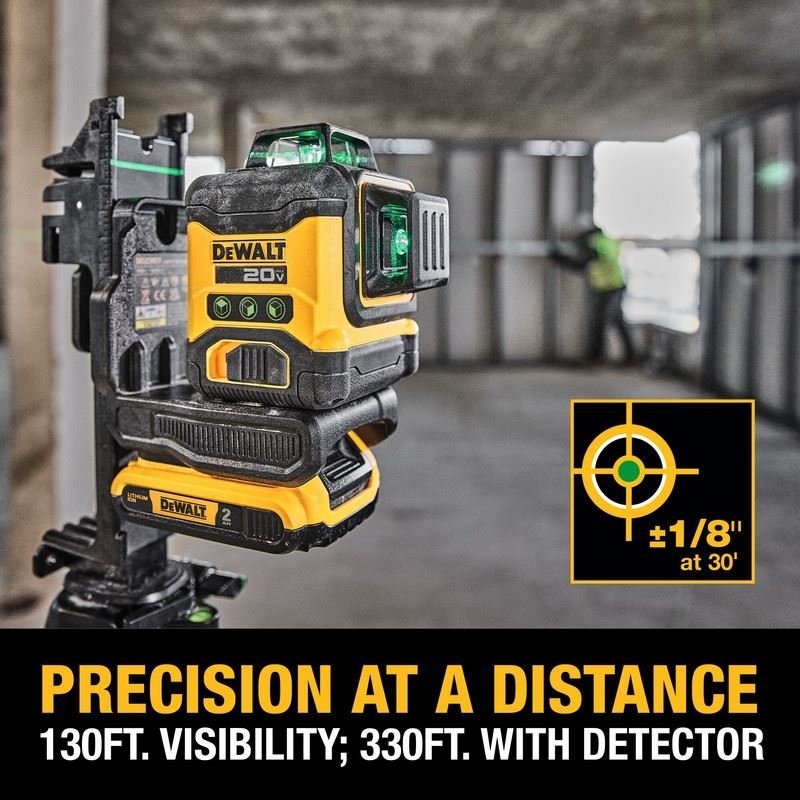 DEWALT DCLE34031D1 20V 3x360 Line Laser Kit - Mississauga Hardware Centre IncDEWALTDCLE34031D1